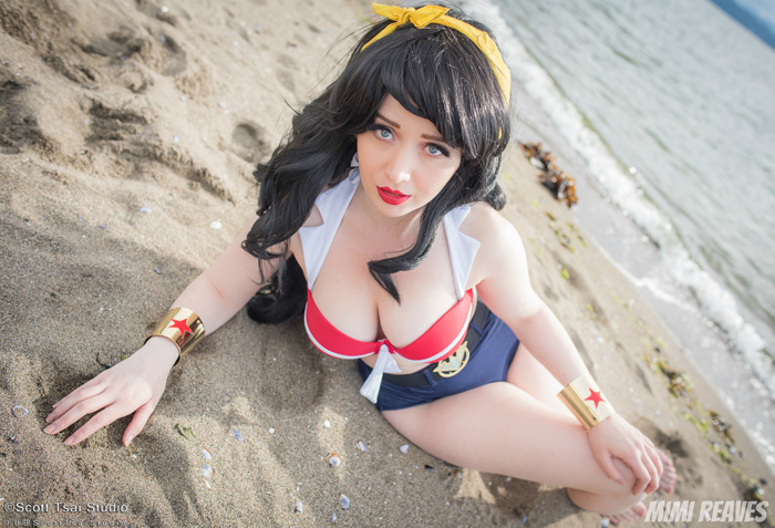 Wonder Woman Bikini Photoshoot