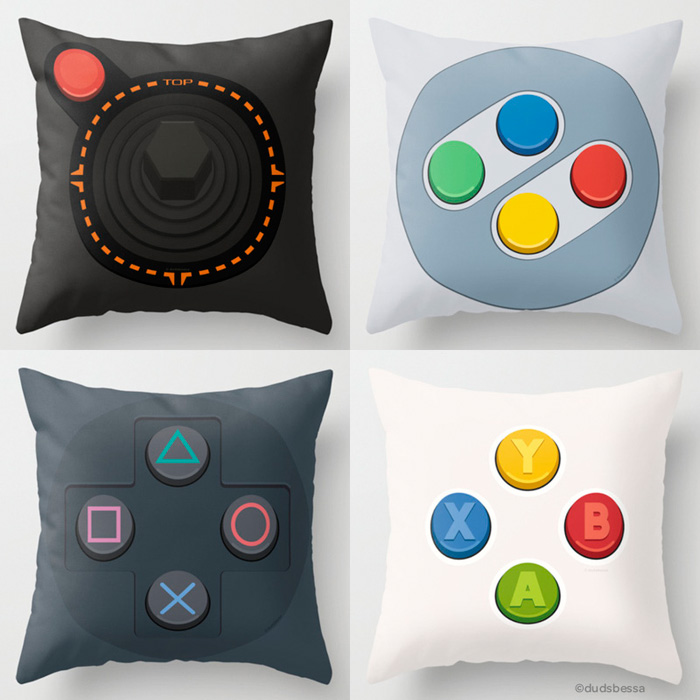 Geek & Gamer Pillows