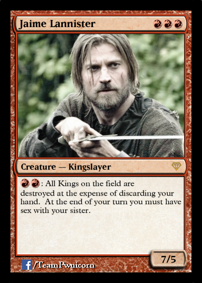 Game of Thrones Trading Cards