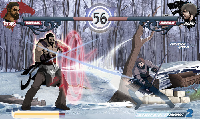 Game of Thrones Fighting Game Fan Art