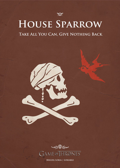 Pop Culture Characters Game of Thrones Houses