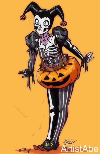 Harley Quinn, Poison Ivy & Catwoman Halloween Fan Art