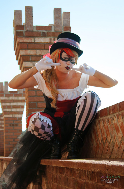 Steampunk / Victorian Harley Quinn Cosplay