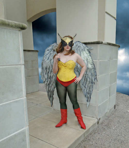 Pinup Hawkgirl Cosplay