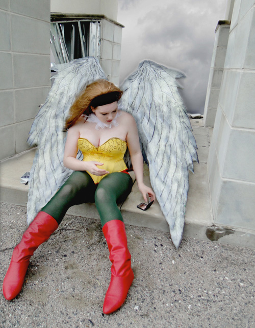 Pinup Hawkgirl Cosplay