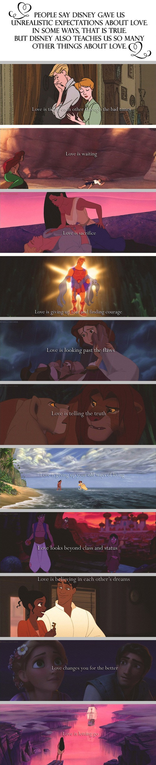 Disney Lessons of Love