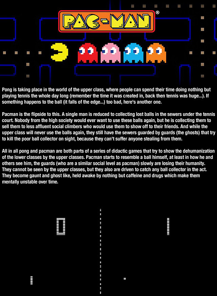 Pacman is the Sequel to Pong Fan Theory