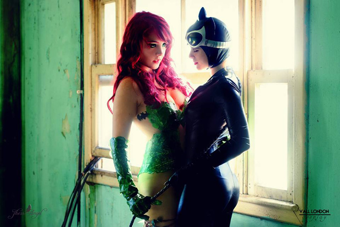 Poison Ivy & Catwoman Cosplay