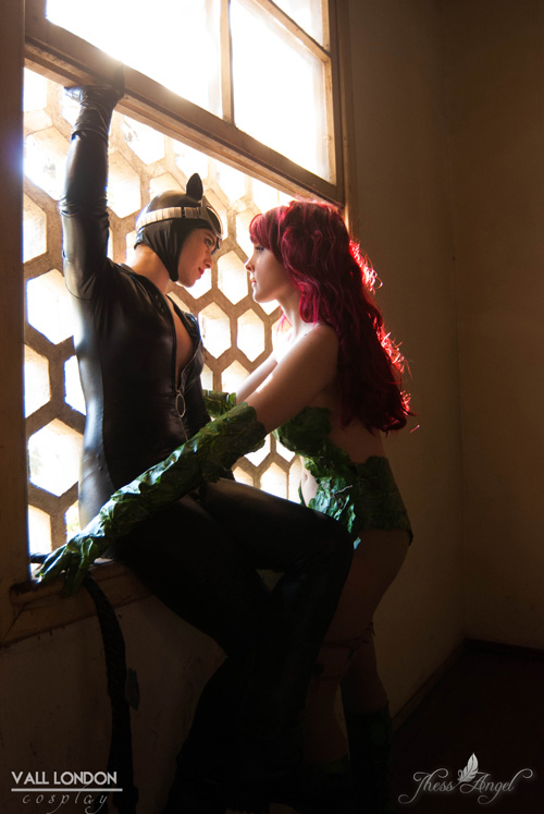 Poison Ivy & Catwoman Cosplay