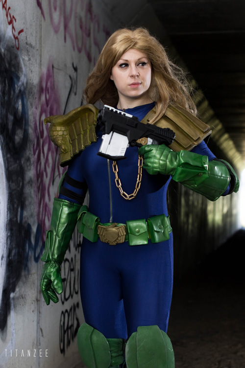 Judge Anderson from Judge Dredd Cosplay