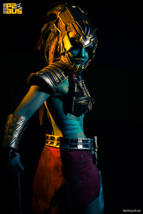 Genderbent Kotal Kahn from Mortal Kombat X Cosplay