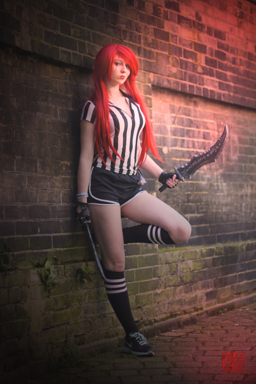 Red Card Katarina from League of Legends Cosplay