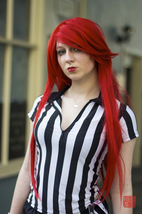 Red Card Katarina from League of Legends Cosplay