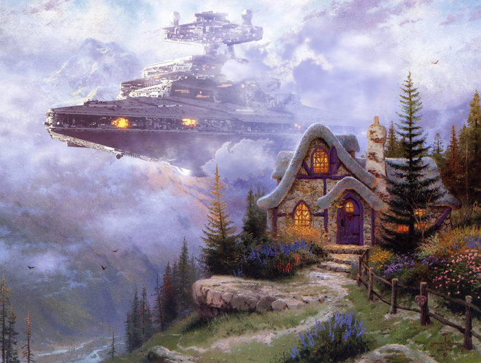 Star Wars Kincade Paintings