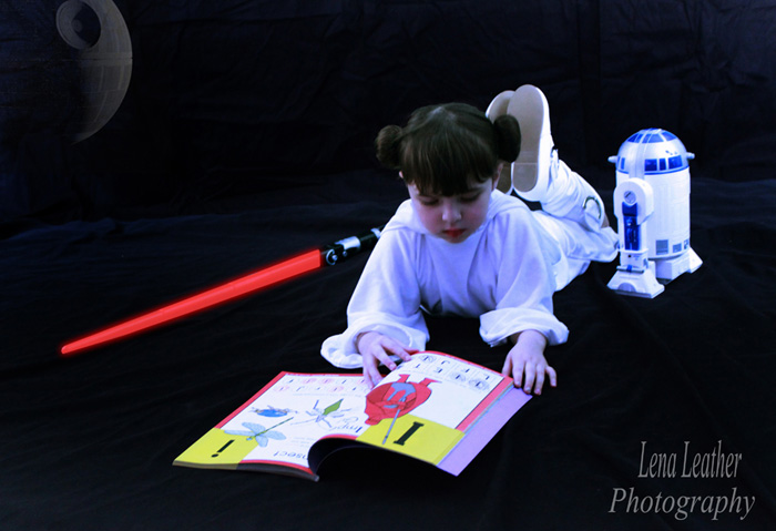 Little Princess Leia Cosplay