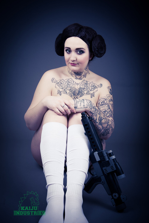 Princess Leia Pin-Up Photoshoot