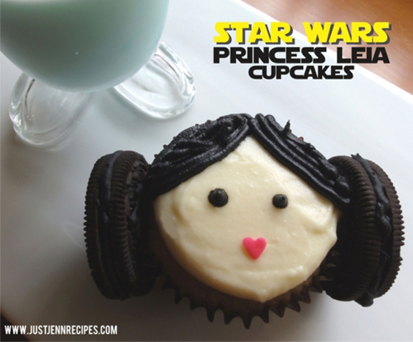 Princess Leia Cupcakes