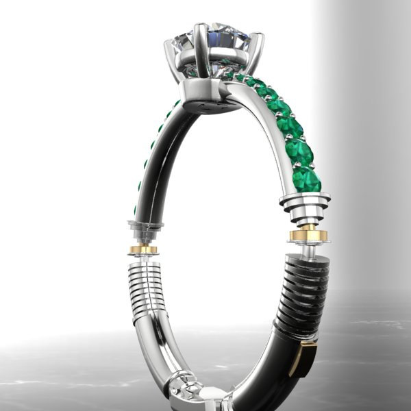 Lightsaber Engagement Ring