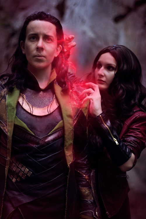 Loki & Scarlet Witch Cosplay