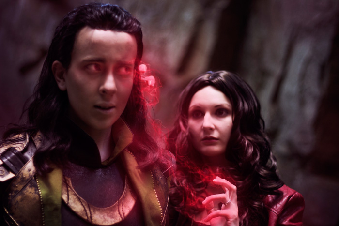 Loki & Scarlet Witch Cosplay