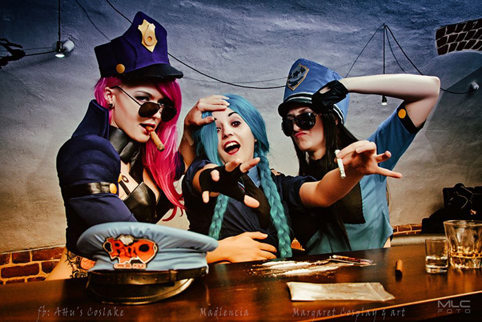 League of Legends Officers Cosplay