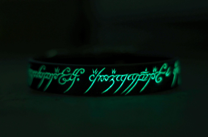 Glow in the Dark Lord of the Rings One Ring Dog Collar