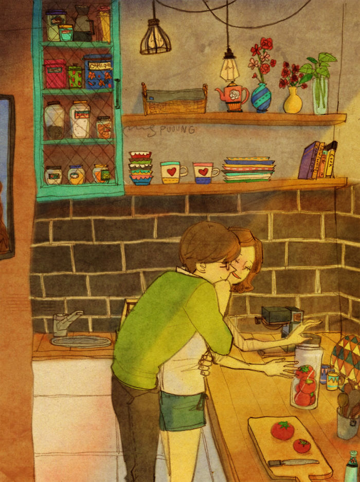 Love is the Little Things Illustrations