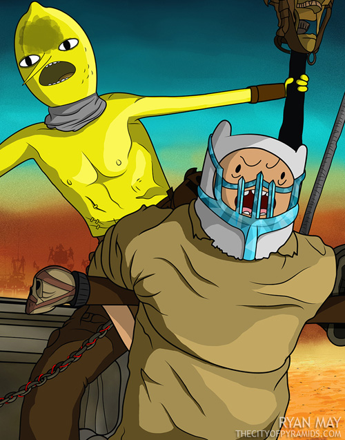 Mad Max: Fury Road Adventure Time Fan Art