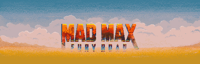 Mad Max 8-Bit Animated Cars