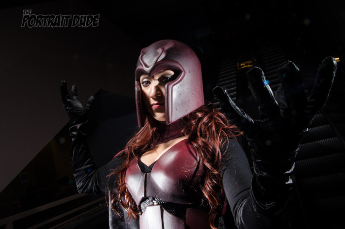 Female Magneto Cosplay