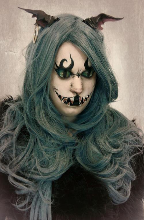 Spooky Dark Fantasy Makeup