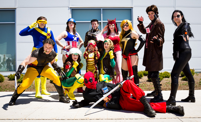 Marvel Group Cosplay