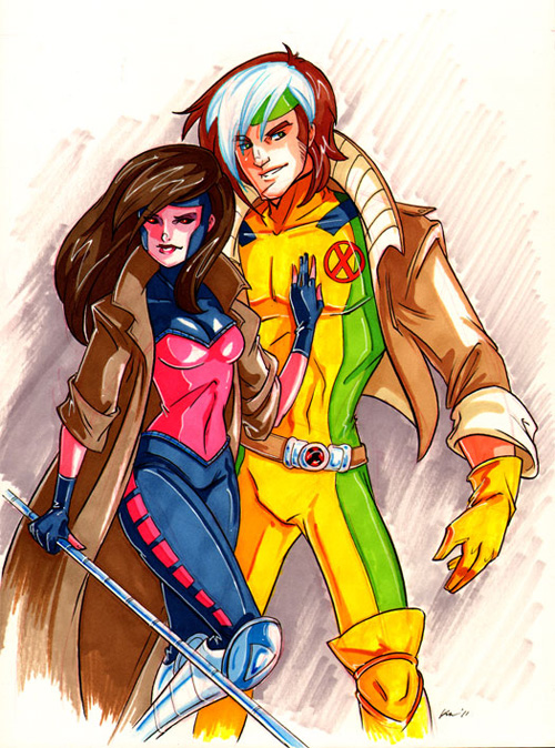 Marvel Couples Genderswapped