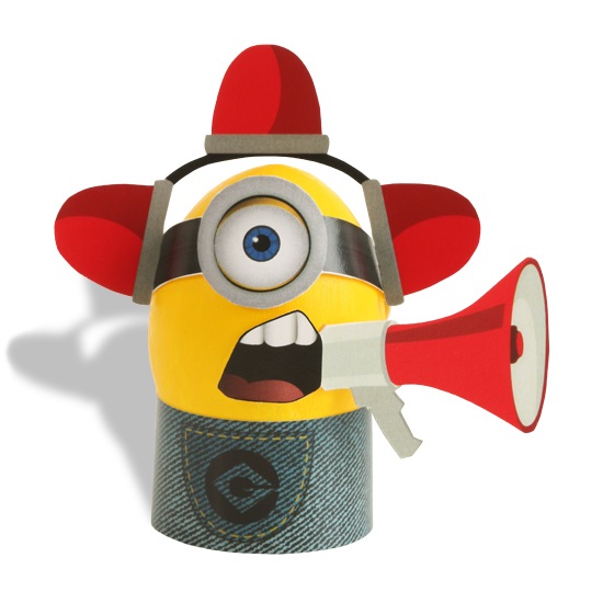DespEGGable Me: DIY Minion Costumes for Easter Eggs