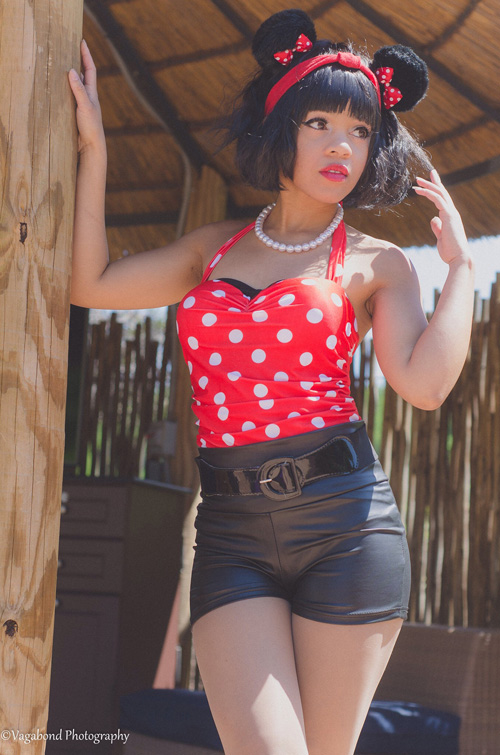 Minnie Mouse Pinup Cosplay