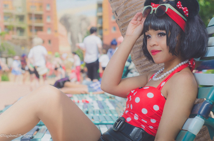 Minnie Mouse Pinup Cosplay