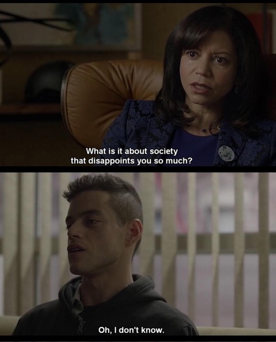 Elliot from Mr Robot Quote