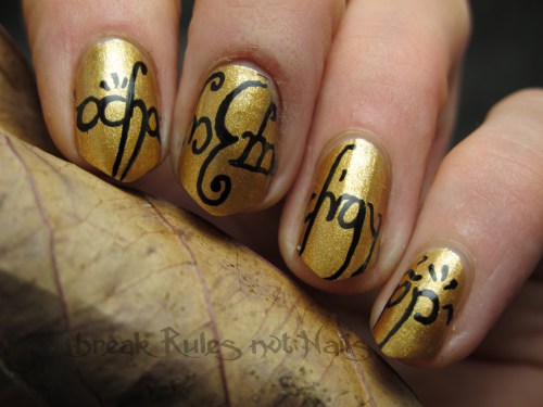 Awesome Geeky Nail Art
