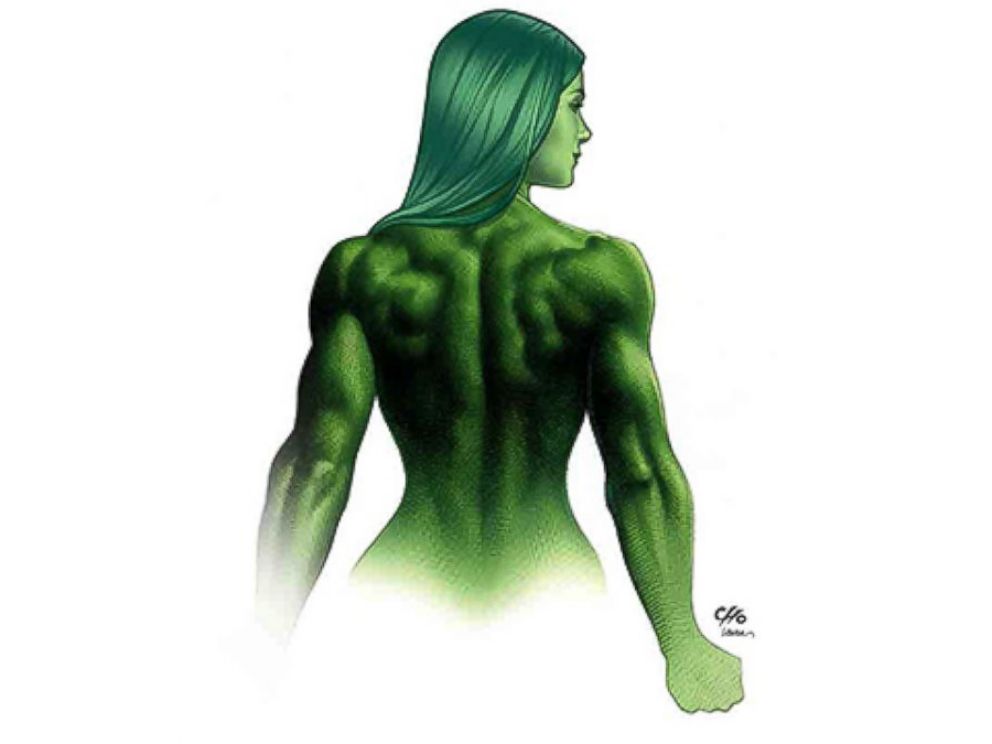 Marvel Super Heroes Naked for ESPN Body Issue