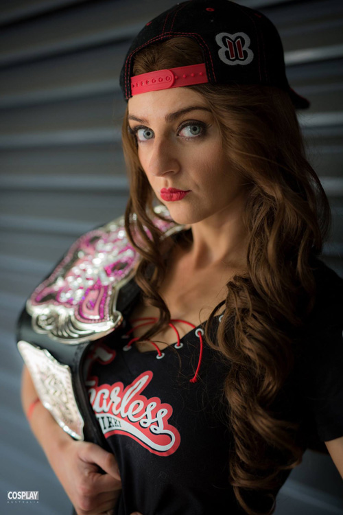 WWE Divas Champion Nikki Bella Cosplay