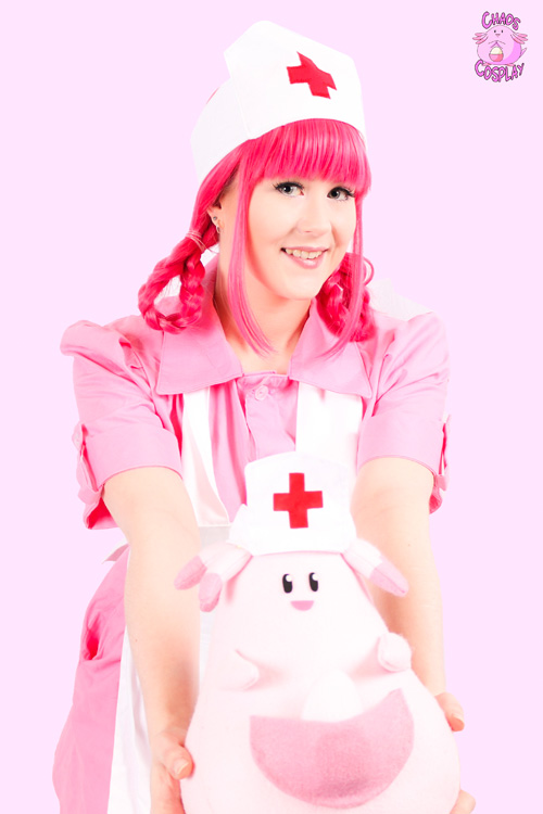 Nurse Joy from Pokmon Cosplay