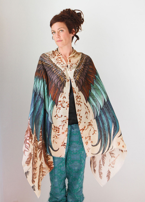 Gorgeous Owl Wing Scarves