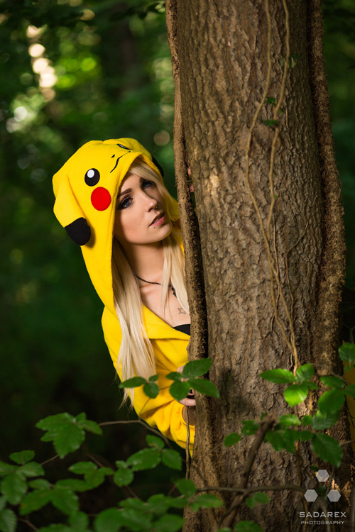 Pikachu Photoshoot