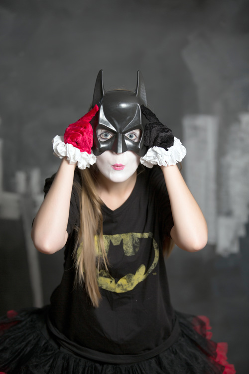 PJ Party Harley Quinn Photoshoot