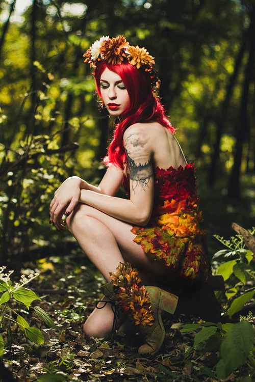 Fall Poison Ivy Cosplay