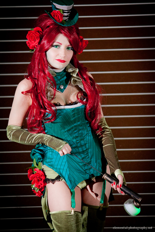 Steampunk Poison Ivy Cosplay