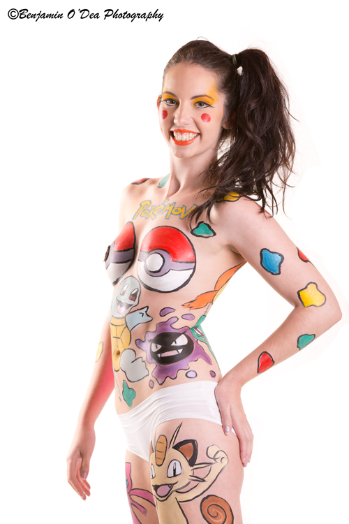 Pokemon Body Paint
