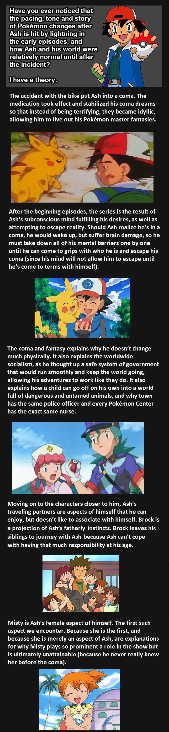 Ashs Coma  Pokemon Fan Theory