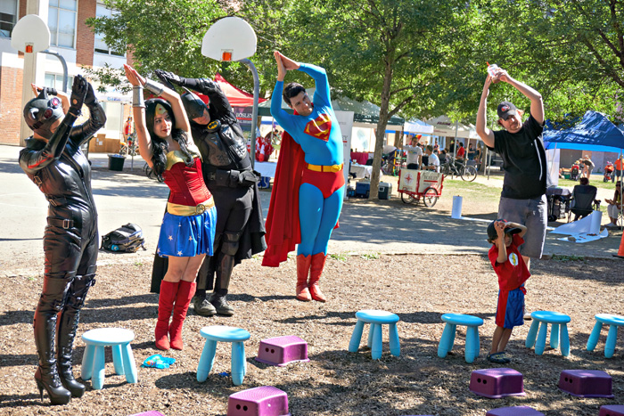 Justice League at Family Pride 2016