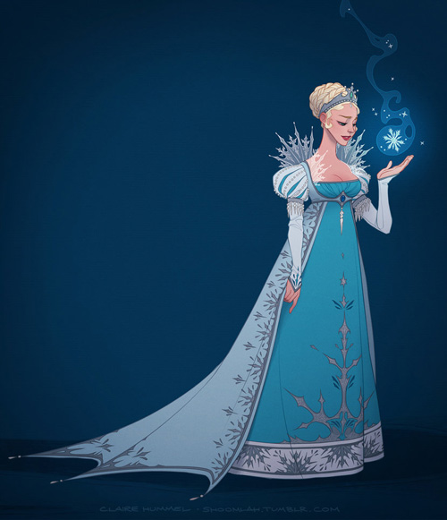 Historically Accurate Disney Princess Designs